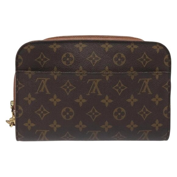 LOUIS VUITTON Monogram Orsay Clutch Bag M51790 LV Auth BA3795 - Picture 2 of 16